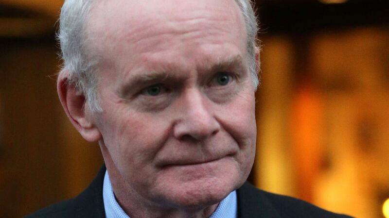 Sinn Féin’s Martin McGuinness leaves Bishops Gate hotel after announcing his intention not to see re-election, in Derry, Northern Ireland, January 19th, 2017. Photograph: Clodagh Kilcoyne/Reuters