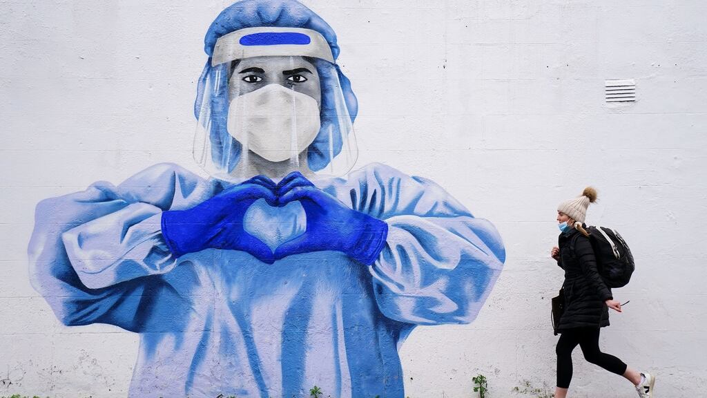 The Lord Mayor of Dublin Alison Gilliland, Tánaiste Leo Varadkar and members of the government will attend a National Day of Remembrance and Reflection Ceremony in Dublin. Photograph: Brian Lawless/PA Wire