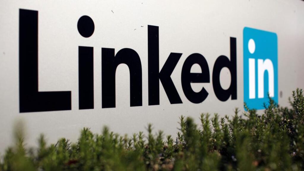 Professional social networking website LinkedIn has launched a Chinese language version of its website. Photo: Reuters
