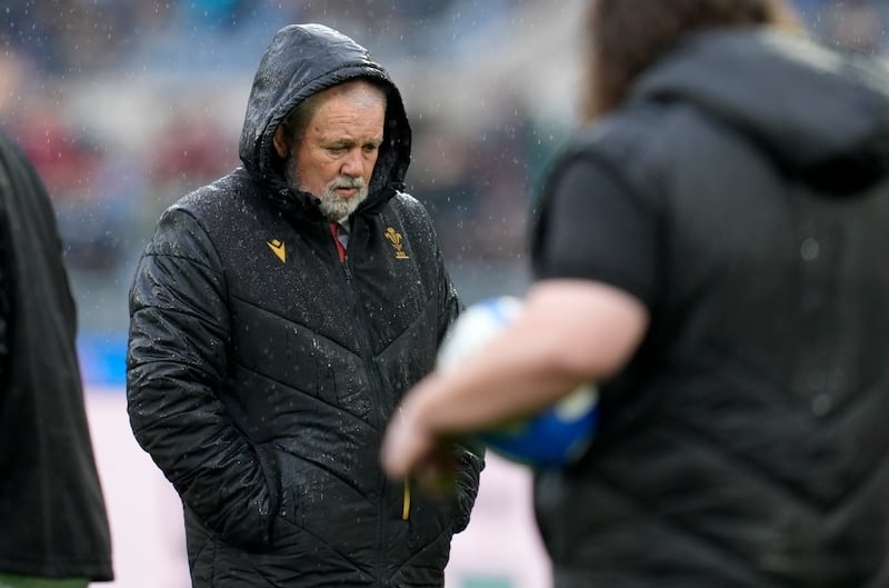 Warren Gatland left the Wales head coach job following their 22-15 defeat to Italy in round two. Photograph: Matteo Ciambelli/Inpho