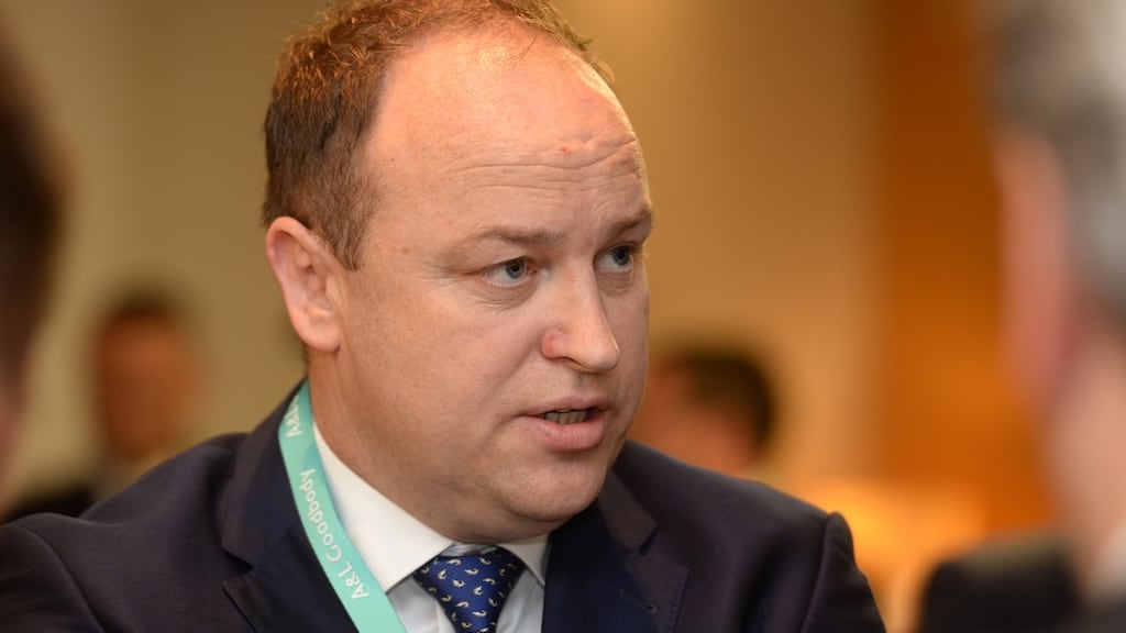 Stephen Garvey, Glenveagh CEO. Glenveagh focuses on homes for first-time buyers and renters on sites around the State. Photograph: Dara Mac Donaill