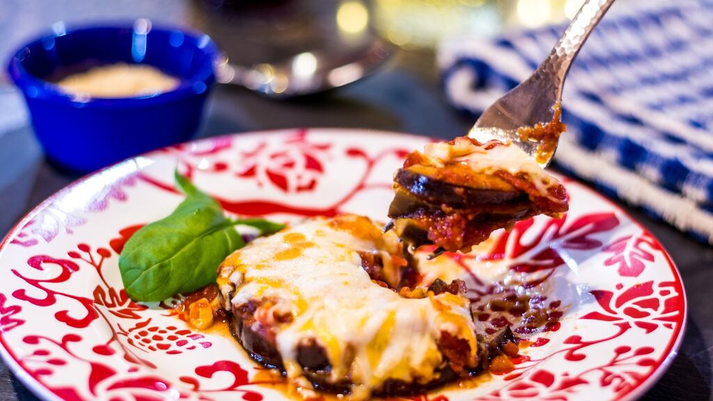 Aubergine parmigiana. File photograph: iStock