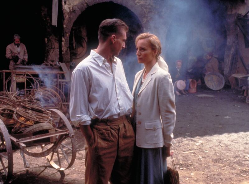 The English Patient: Ralph Fiennes and Kristin Scott Thomas in Anthony Minghella's film