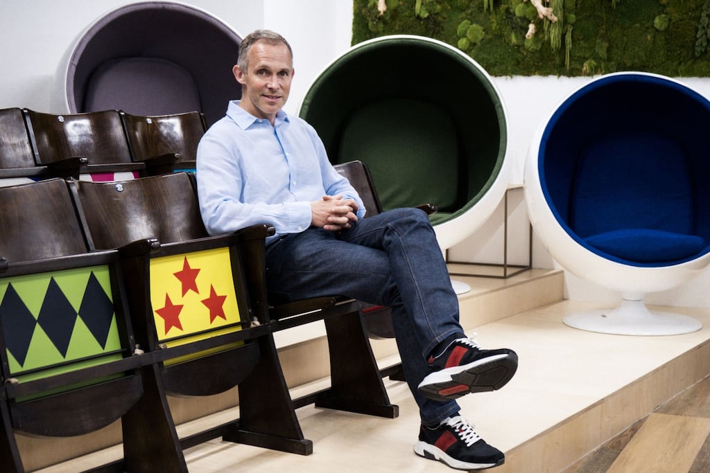 Peter Jackson, chief executive officer of Flutter Entertainment. Photographer: Carlotta Cardona/Bloomberg