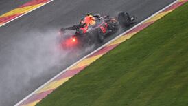 Max Verstappen makes light of poor conditions to take pole in Belgium