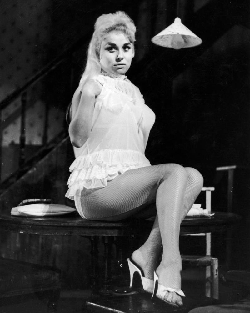 Barbara Windsor Windsor in Lionel Bart’s West End musical Fings Ain’t Wot They Used T’Be. Photograph: Keystone/Getty Images