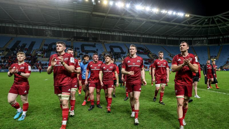 Munster’s win over Wasps helped the province rediscover its connection with the academy and AIL. Photograph: Dan Sheridan/Inpho