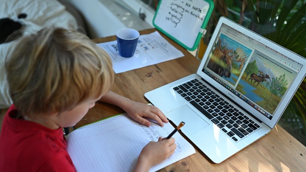 Changes  to primary schooling as a result of coronavirus are reinforcing social inequalities, according to an emergency report. Photograph: Dean Lewins/EPA