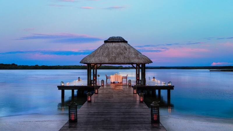 Private dining at Le Saint Geran in Mauritius