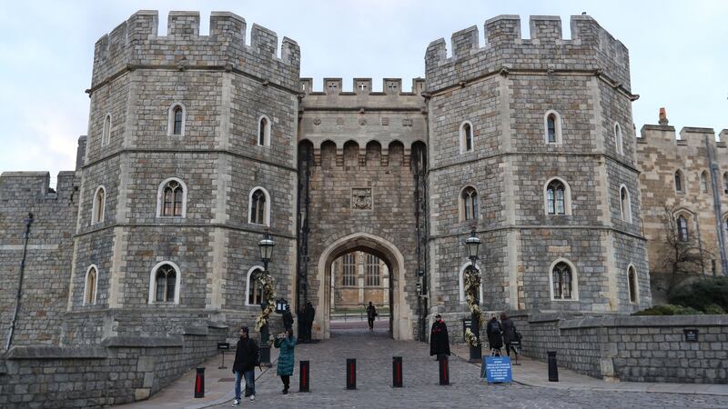 St George’s Chapel at Windsor Castle in Berkshire has been chosen as the venue for the wedding of Prince Harry and Meghan Markle.  Photograph: Jonathan Brady/PA Wire