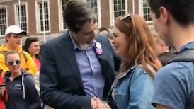 Woman who shared emotional moment with Simon Harris says he’s ‘an absolute hero’