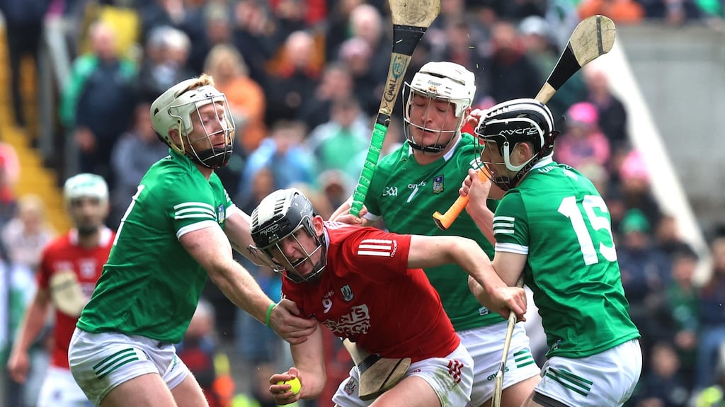 The anticipation around the Cork-Limerick opening round in Munster was largely based on supposed improvements made by Cork  during the league and a corresponding fall-off by the champions.  Photograph: Bryan Keane/Inpho