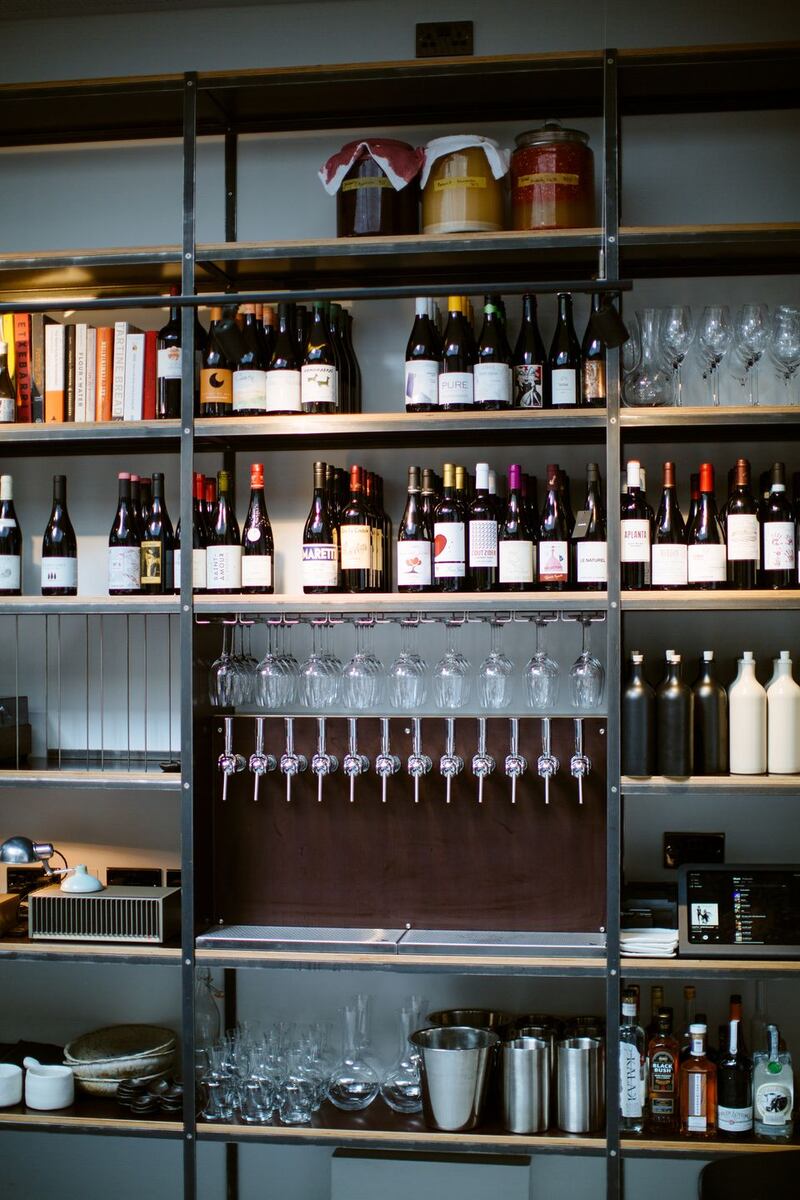 Custom shelving by Toby Hatchett