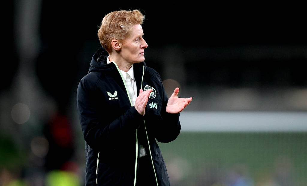 Ireland head coach Eileen Gleeson. Photograph: Ryan Byrne/Inpho