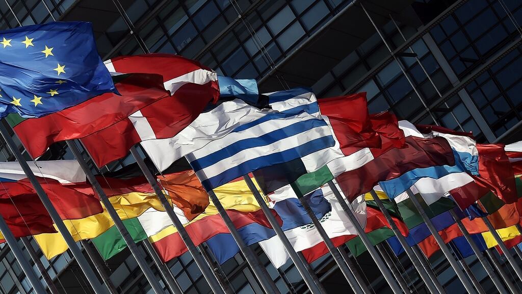 The European Parliament in Strasbourg. John le Carré said the decision to learn a foreign language was an act of friendship, an awakening, a holding out a hand. Photograph: Frederick Florin/AFP/Getty Images