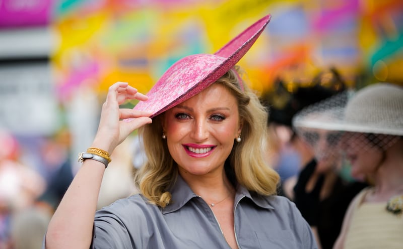Olivia Gildea from Donabate during Ladies' Day at the RDS. Photograph: Gareth Chaney/Collins