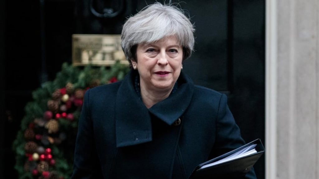 UK prime minister Theresa May. Photograph: Jack Taylor/Getty Images