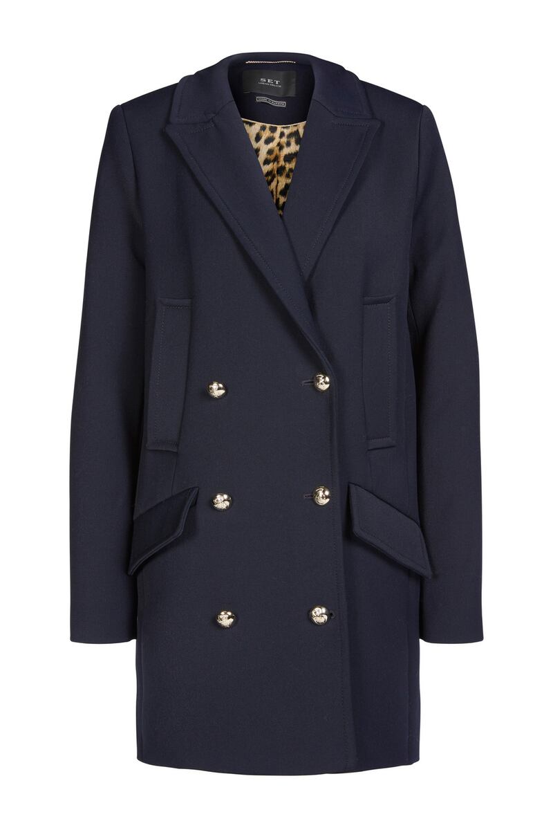 Double breasted coat from Arnotts was €400 now €240