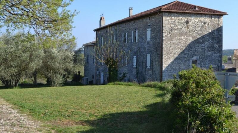 This French property is set on a third of an acre.