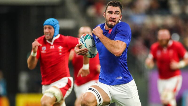 New France captain Charles Ollivon. Photograph: James Crombie/Inpho