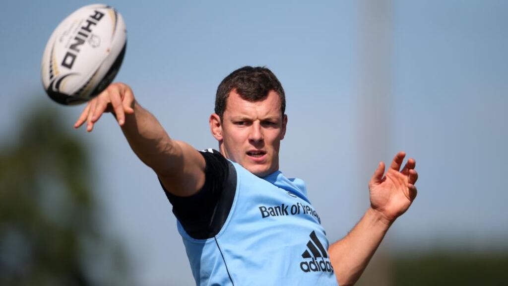 Munster number eight Robin Copelan. Photograph: Cathal Noonan/Inpho