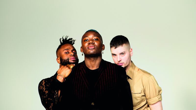 Young Fathers: they will stare you down, as if they’re staring down the barrel of a gun