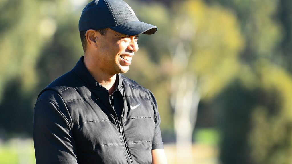 Tiger Woods posted the first update since his crash last year. Photo: Brian Rothmuller/Icon Sportswire via Getty Images
