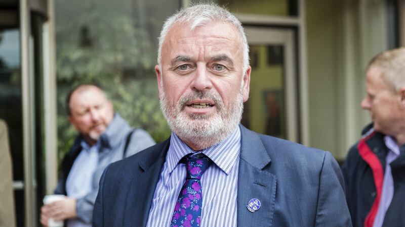 Dermot O’Leary, general secretaryof the National Bus and Railworkers’ Union: “No one wants to go down the road Luas went with 12 days of stages.” Photograph: Brenda Fitzsimons
