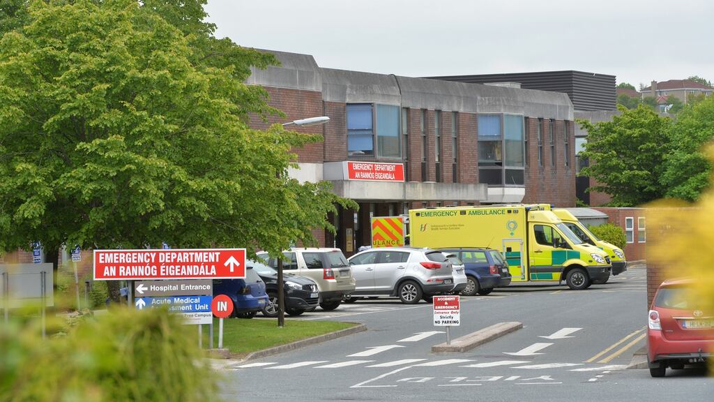 The man was also charged with producing an axe during the course of a fight or a dispute on the same occasion and with the theft of a TV, valued at €400, from the A&E Department of Cavan General Hospital (above). Photograph: Alan Betson /The Irish Times