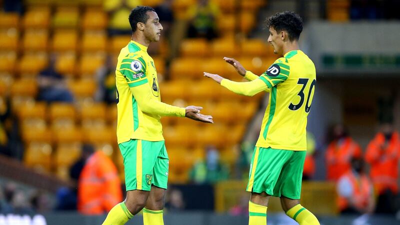 Norwich City’s Adam Idah has been in fine form during pre-season. Photograph: Nigel French/PA Wire