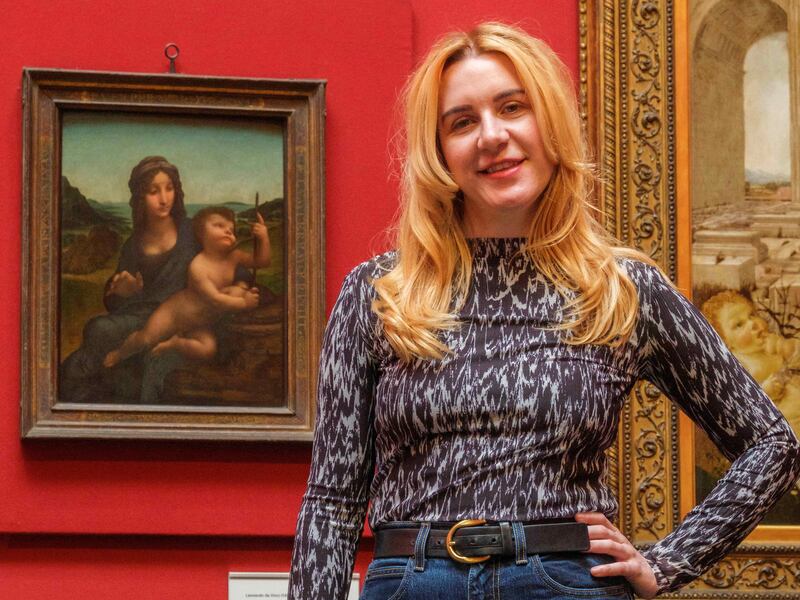 Olivia Graham, presenter of the BBC podcast The Missing Madonna. Photograph: BBC