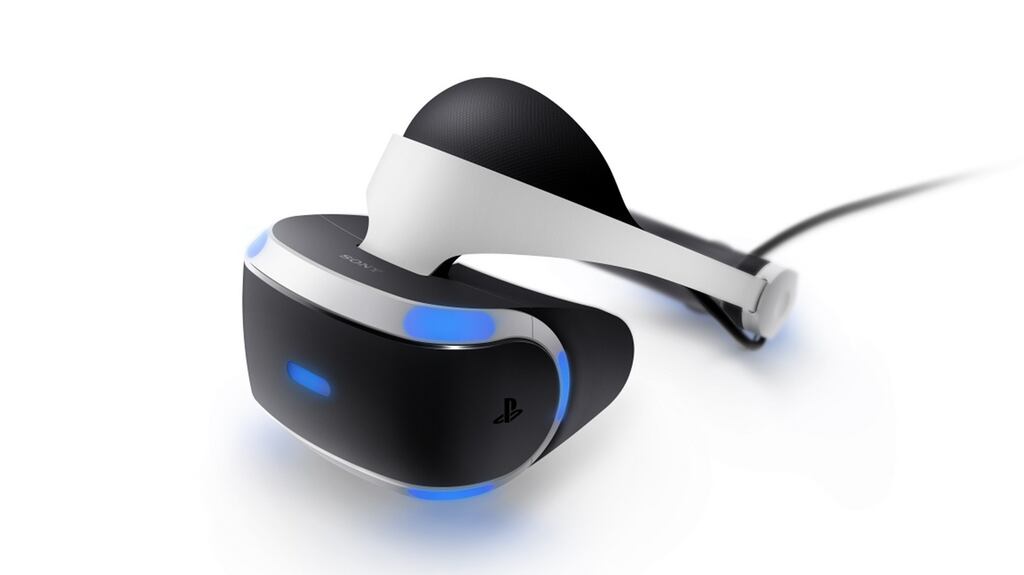 The Sony PlayStation VR. Photograph: Sony/PA Wire