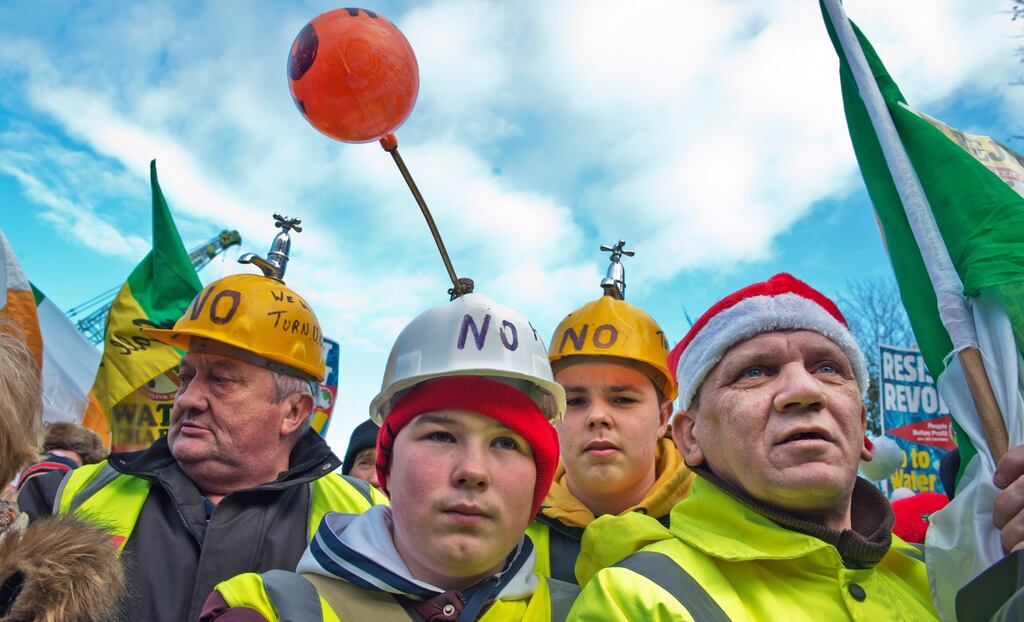 Troubled waters: The Oireachtas committee’s  recommendations will more closely reflect the views of Right 2 Water members of the committee than Fine Gael. Photograph: Brenda Fitzsimons