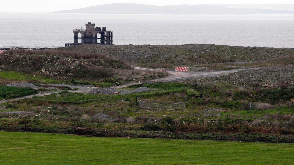 Roads cut through the site where EDF Energy’s Hinkley Point nuclear power station will be constructed in Bridgwater, southwest England. File photograph: Suzanne Plunkett/Reuters