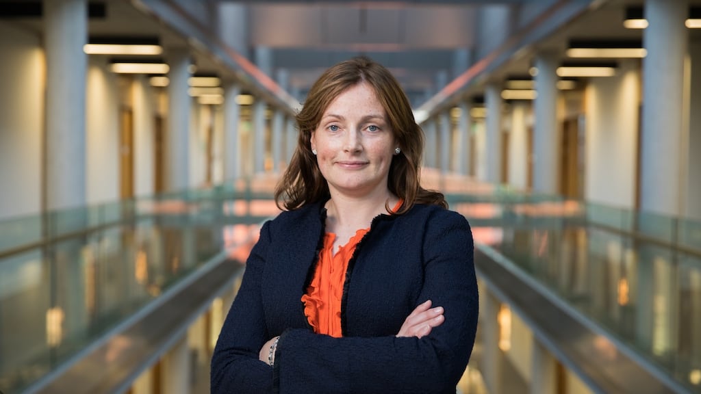 Dr Karen English, whose research focuses on a cell-based therapy that is being investigated as a treatment for patients suffering from acute respiratory distress syndrome.