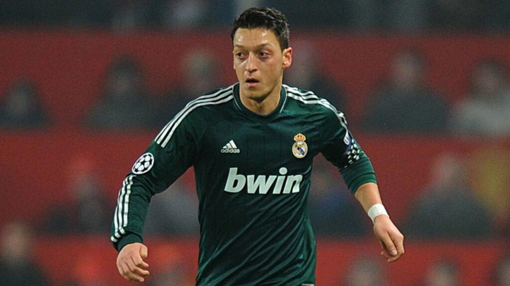 Germany international Mesut Ozil has signed for Arsenal from Real Madrid. Photograph: Martin Rickett/PA Wire