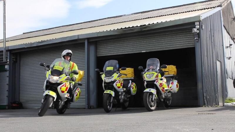 Pat McCabe of Blood Bike East.