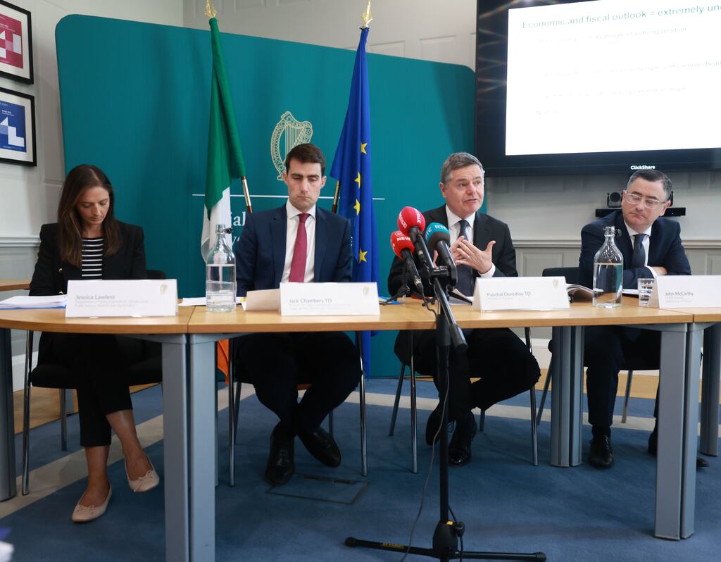 In May, corporate tax receipts fell by 30 per cent Photograph: Leah Farrell/RollingNews.ie