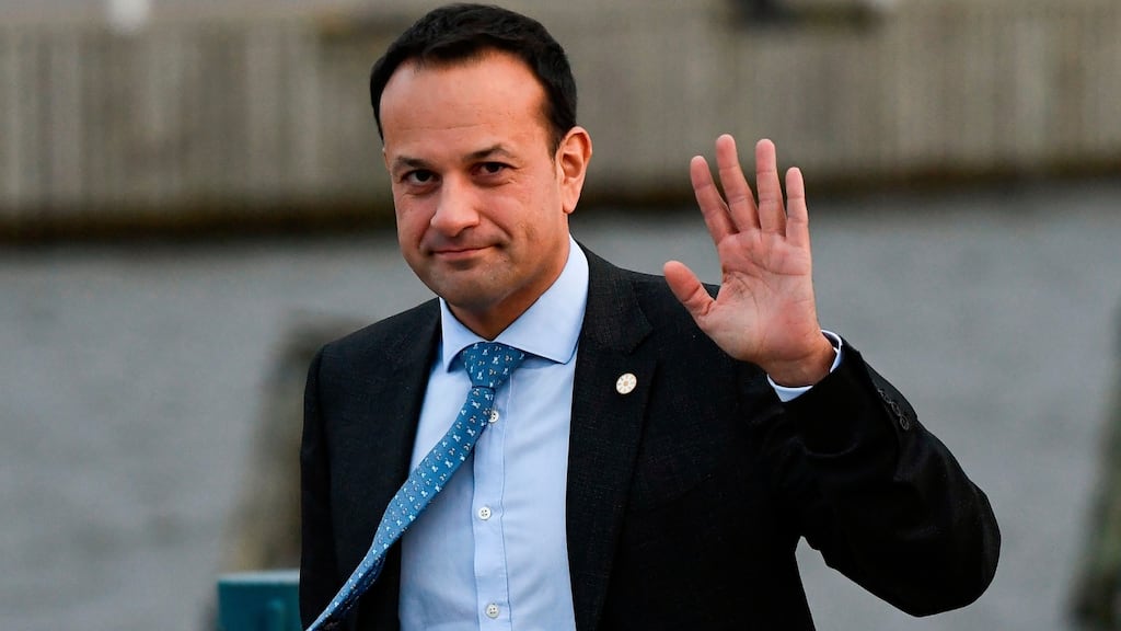 Leo Varadkar: Wasn’t going to fire Frances Fitzgerald. Photograph: AFP/Getty Images