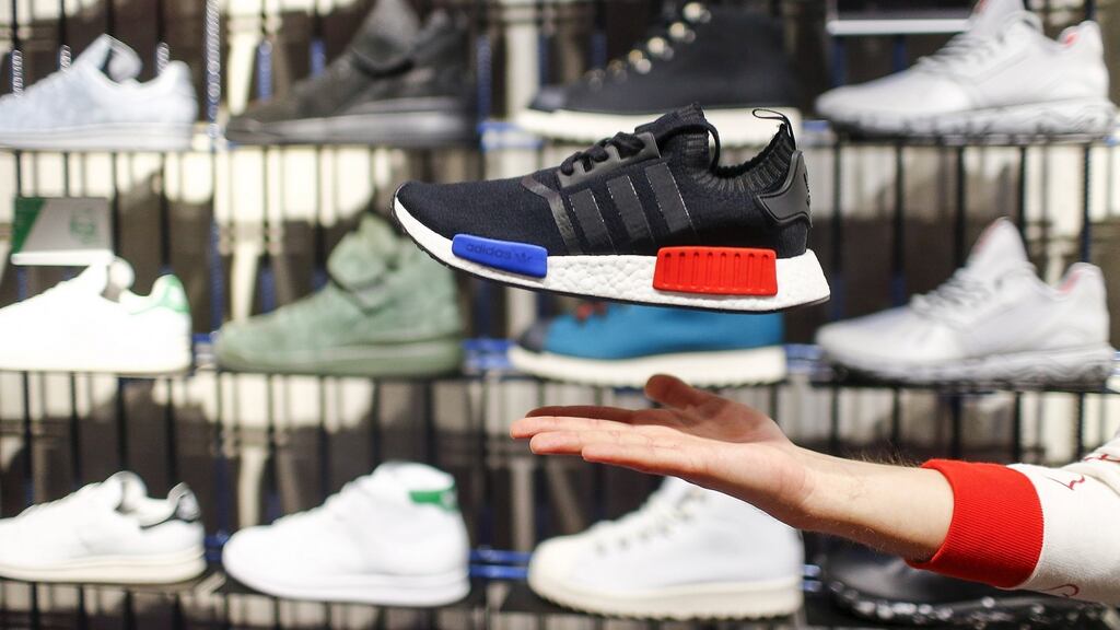 Adidas: The German shoe and sportswear company has been hard at work pumping money behind a very particular problem: it’s not as cool as it used to be. Photograph: Reuters/Hannibal Hanschke