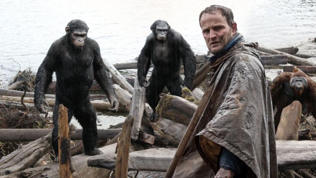 A scene from Dawn of the Planet of the Apes, which was a big summer blockbuster last year
