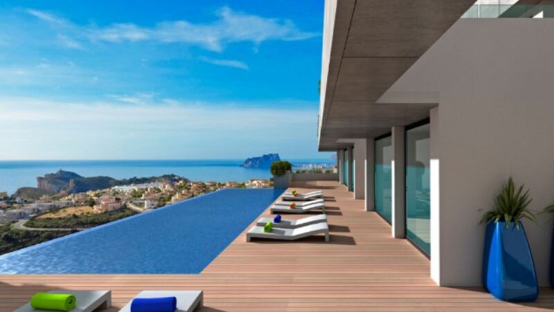Wake up to a spectacular ocean view at this home in Spain