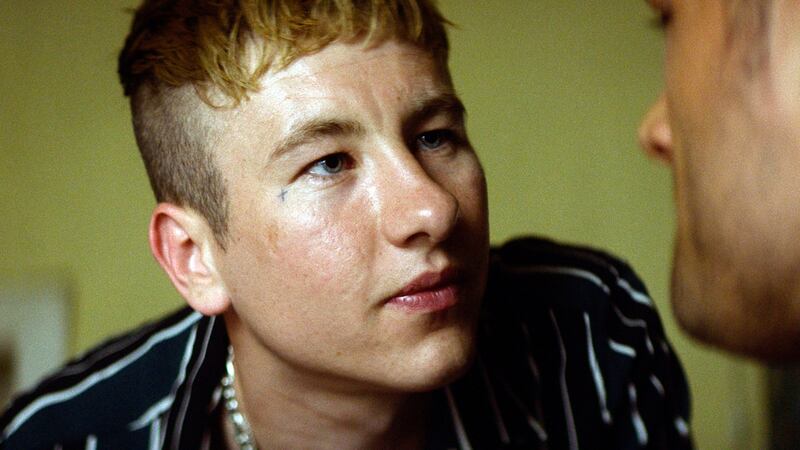 Barry Keoghan and Cosmo Jarvis in Calm with Horses