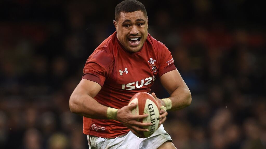 Taulupe Faletau’s knee ligament injury has ruled him out of Wales’ Six Nations campaign. Photo: Joe Giddens/PA Wire