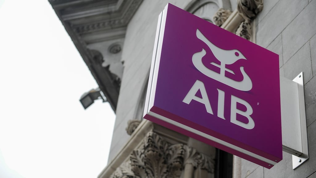 AIB’s share price plummeted last year, affecting the value the State’s 71 per cent shareholding in the lender. Photograph: Aidan Crawley/Bloomberg via Getty Images