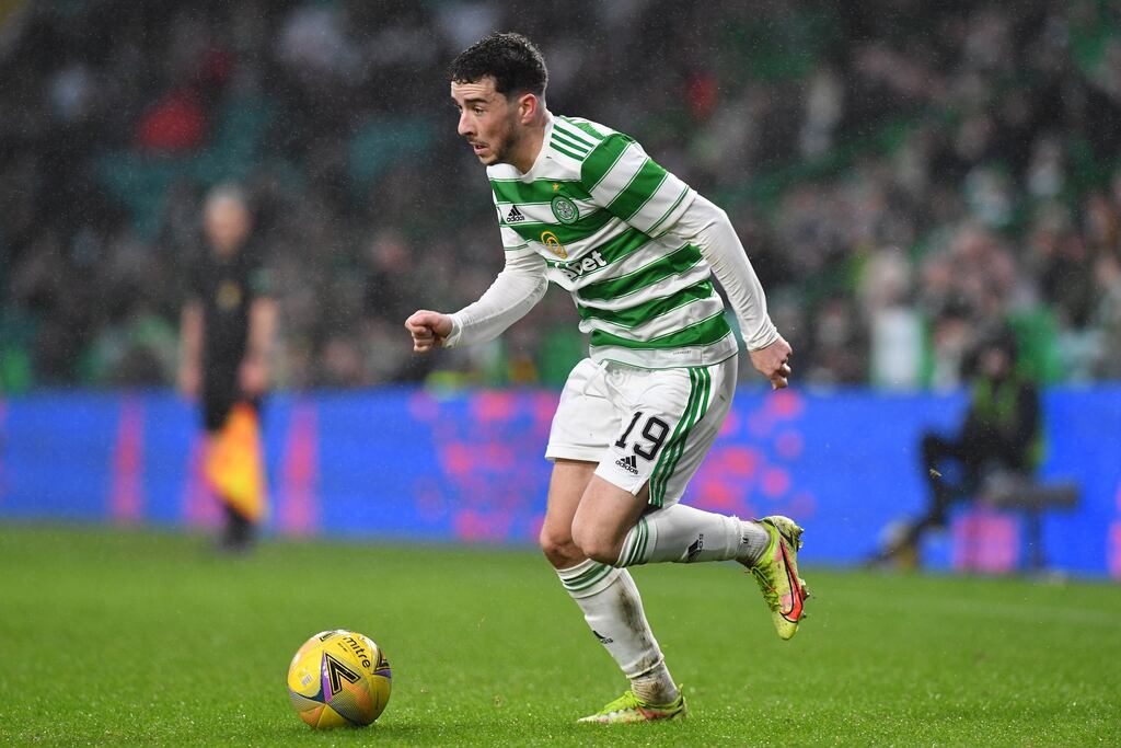 Celtic winger Mikey Johnston has declared for the Republic of Ireland after receiving international clearance from Fifa. Photograph: Mark Runnacles/Getty Images