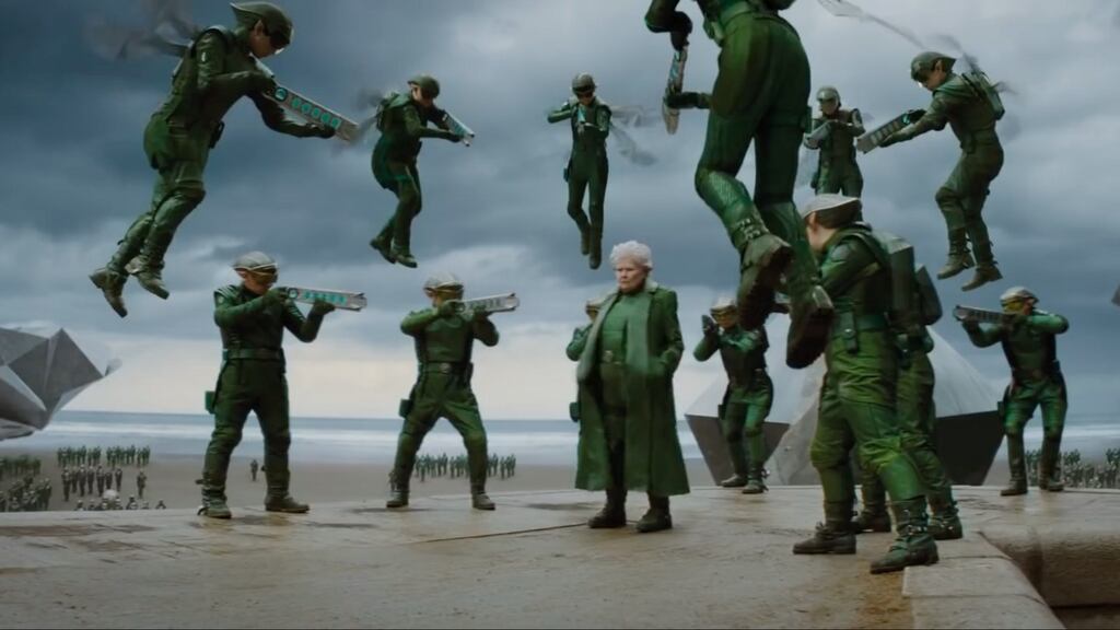 Judi Dench in Artemis Fowl, streaming from Friday on Disney+