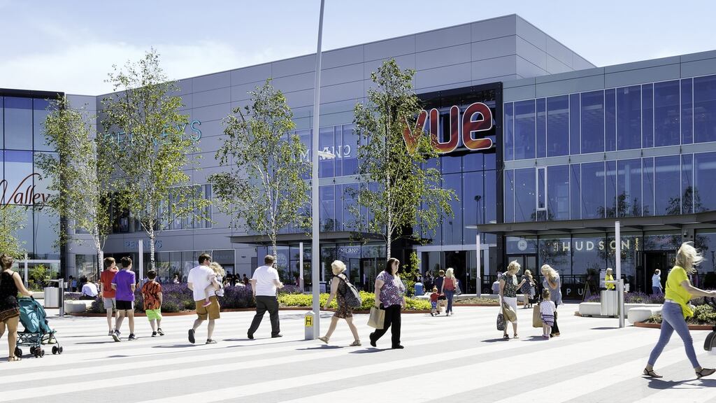 Liffey Valley shopping centre in Dublin.