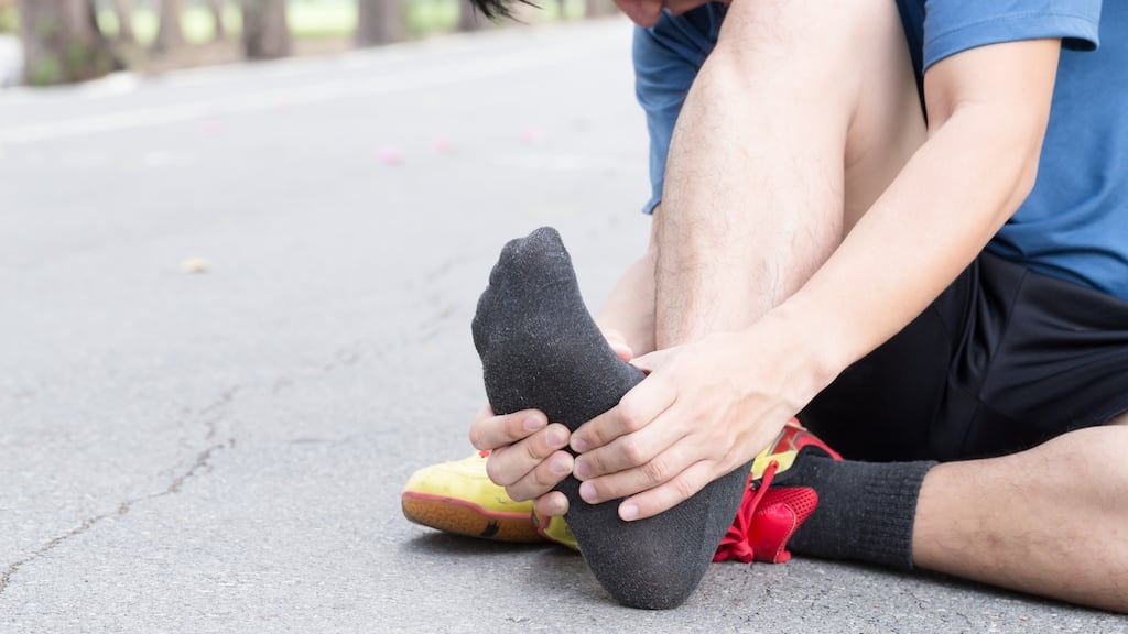 Plantar fasciitis: trigger point therapy, basically massage, is one of the things that can help alleviate the problem.