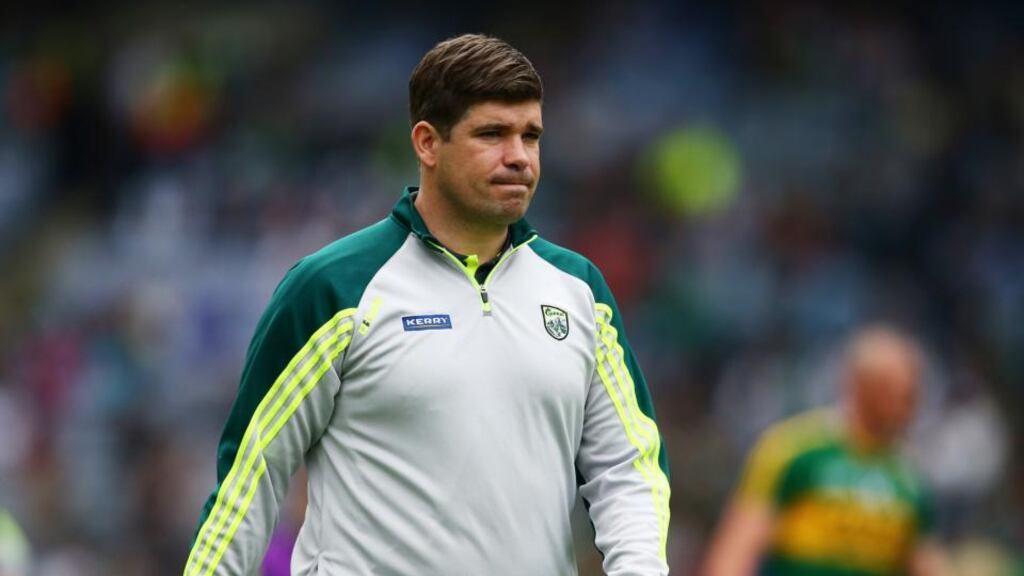 Eamonn Fitzmaurice has not felt beholden to the notion Kerry teams have a moral obligation to play the game in a certain way. Photograph: Cathal Noonan/Inpho